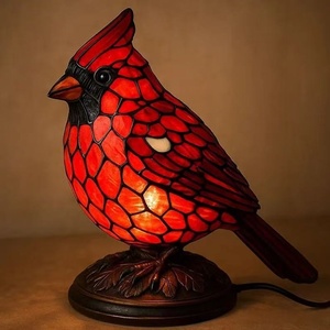 Lampe de nuit LED en résine style dessin animé, série animaux (chien teckel, chat, chien), lampe décorative créative en forme de statue animale, pour un intérieur douillet - Product Image 6