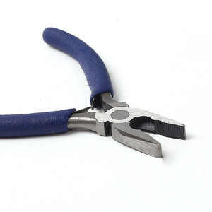 Wire Cutters Mini 4.5 Inch Chrome Vanadium Steel Smooth Jaw Plum Color Diy Pliers Tools - Product Image 3