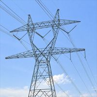 Pylône d'électrification en acier cornière pour la transmission de puissance électrique 20m 35m 40m 110kV 220kV pour usage électrique rural et urbain
