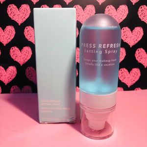 Spray fixateur de maquillage Sheglla 55 ml, format voyage, fini rosé, résistant à la transpiration, contrôle du sébum, flacon personnalisé, marque privée - Product Image 2