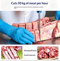 Nouvelle machine à scier les os entièrement automatique, modèle vertical compact, pour bœuf, mouton, porc, poisson congelé, pattes de porc, Chine 5