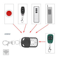 Duplicador Inalámbrico de 315 433MHz, Clonación de Código Opcional, Control Remoto RF Universal para Puerta de Garaje