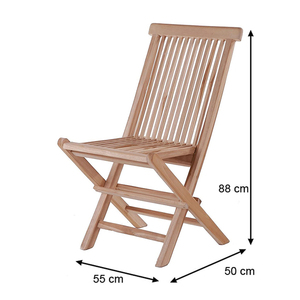 DU'S-<span class=keywords><strong>silla</strong></span> <span class=keywords><strong>plegable</strong></span> <span class=keywords><strong>de</strong></span> madera <span class=keywords><strong>de</strong></span> dos piezas, asiento <span class=keywords><strong>de</strong></span> jardín adecuado para balcón, <span class=keywords><strong>terraza</strong></span> o jardín, color marrón - Product Image 6