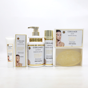 <span class=keywords><strong>Set</strong></span> OEM per la Cura della Pelle con Siero, Sapone, Crema e Lozione al Collagene Organico, Anti-Età e Sbiancante - Product Image 5