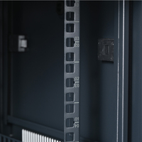 Webite Custom 19" Rack mural monobloc en kit compact avec porte vitrée pour serveurs, CCTV, centres de données et télécommunications