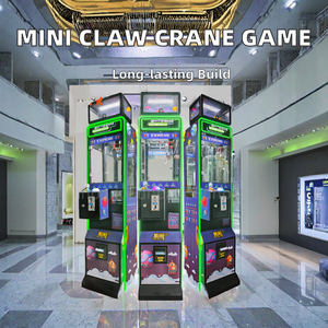 Chất lượng cao Mega Mini Claw Crane Arcade máy đồng xu-hoạt động trò chơi trong tiếng anh kim loại xây dựng - Product Image 2