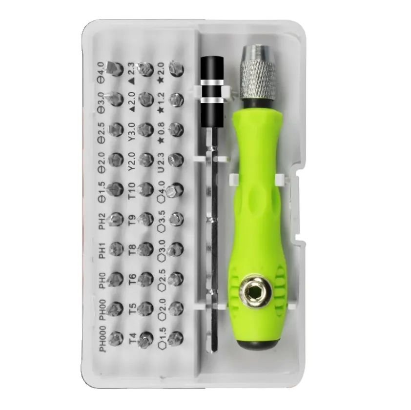 32 in 1 tool insulated screwdriver set Phillips tool, mobile phone computer electronic product repair disassembly tool set