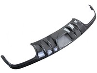 POUR 2008-2010 MERCEDES BENZ C-CLASS W204 AMG C63 Rieger Style DIFFUSEUR ARRIÈRE EN FIBRE DE CARBONE