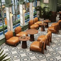 Meubles de banquet de restaurant sur mesure de haute qualité, ensembles de chaises et de canapés, canapés de restauration, table moderne pour café et restaurant
