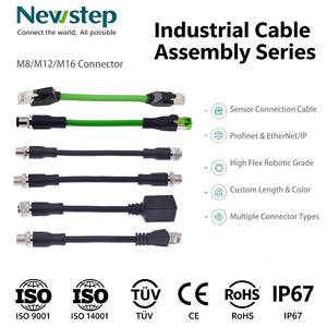 <span class=keywords><strong>Cable</strong></span> Ethernet Industrial M12 con Codificación D de 4 Pines a Extremo Abierto, <span class=keywords><strong>Cable</strong></span> CAT5E SFTP Apantallado Verde PUR Profinet para Sensor PLC - Product Image 5