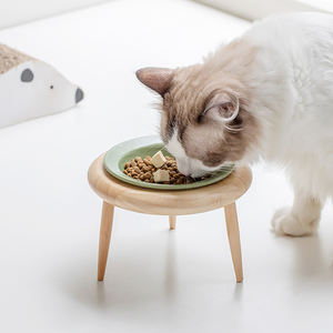 Tigelas De Alimentação De Cão De Cerâmica Tigela De Cão De Cerâmica Com Suporte <span class=keywords><strong>Pet</strong></span> Food Tigela De Alimentação De Água - Product Image 3