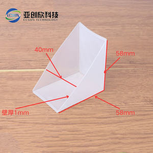 Protecteur d'angle Anti-Collision en verre trempé en plastique Transparent Protecteur à angle droit Cadre photo Angle de protection des artefacts - Product Image 3