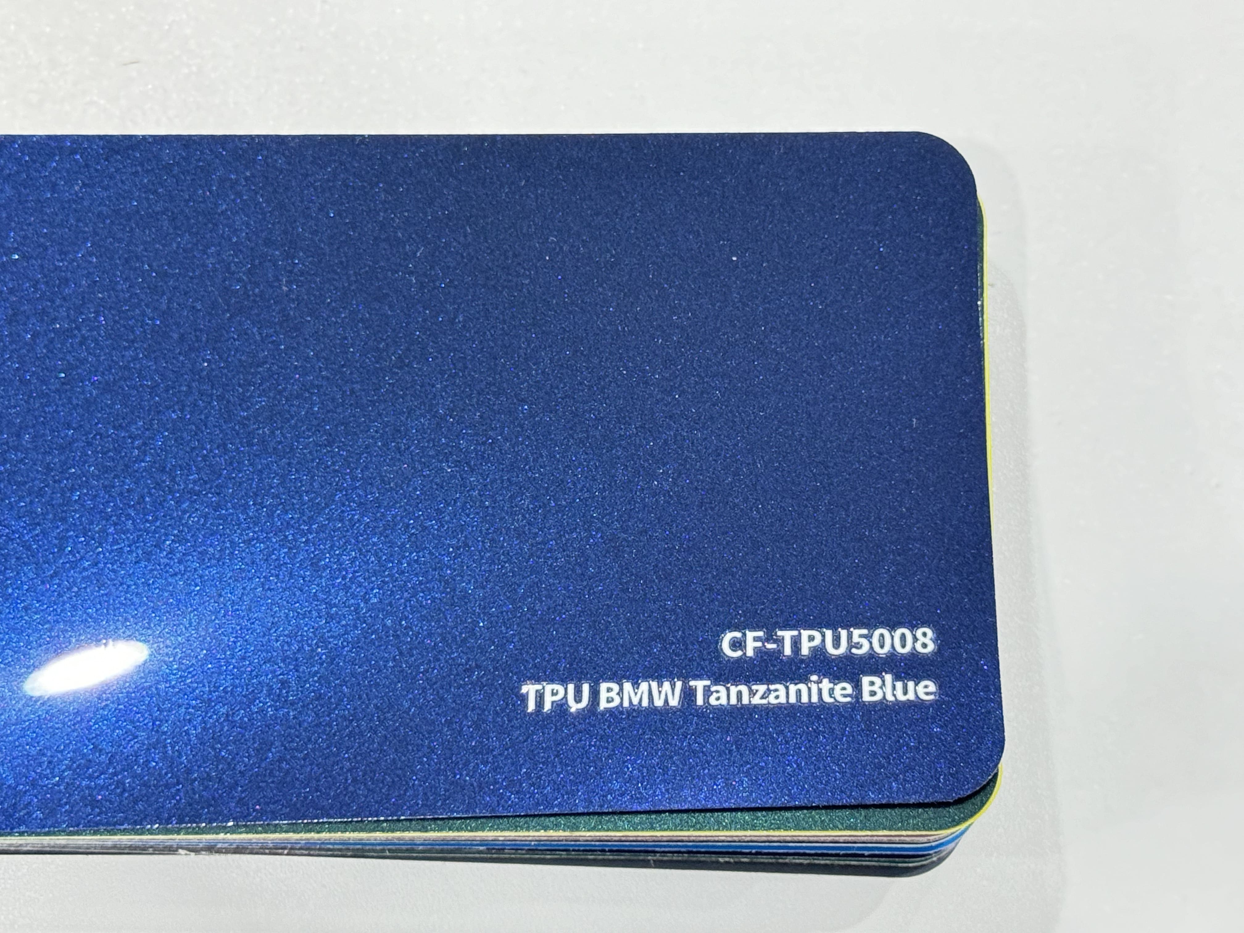 TPU bleu tanzanite
