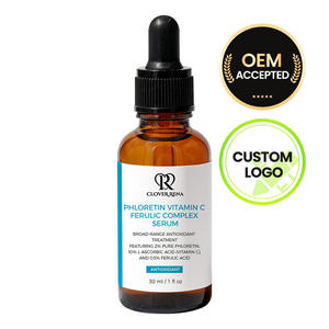 Loción Facial de Ácido Ferúlico 30ml <span class=keywords><strong>CE</strong></span>, Blanqueadora, Antiarrugas, Hidratante, Reduce Poros, con <span class=keywords><strong>Vitamina</strong></span> <span class=keywords><strong>C</strong></span>, E y Niacinamida - Product Image 1