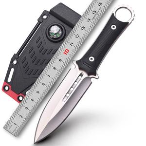 Cuchillo Táctico Personalizable S03 con Hoja de Acero Inoxidable G10, Óptimo para Supervivencia en la Naturaleza, Caza, Bricolaje, OEM - Product Image 6