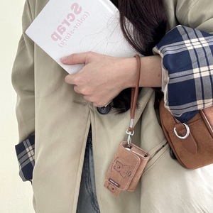 เคสหนังสีน้ำตาลสำหรับ AirPods Pro 3 ลายสุนัขเวสต์ไฮแลนด์  ฝาครอบป้องกันสำหรับหูฟังไร้สาย Apple AirPods 2/3 - Product Image 4