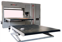 Machine de découpe CNC multi-angles pour la mise en forme d'éponges, découpeuse de contour de mousse PU programmée par ordinateur pour inserts d'emballage