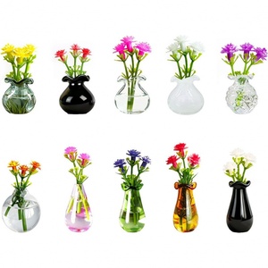 Nouveau modèle transfrontalier de décoration de style unique et créatif, mini aimant de réfrigérateur 3D, <span class=keywords><strong>vase</strong></span> et bouteille personnalisés Yanan - Product Image 1