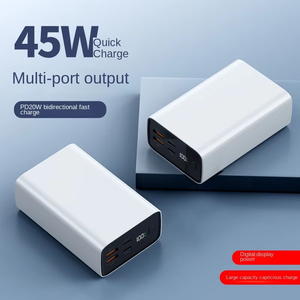 Chargeur ultra rapide <span class=keywords><strong>45W</strong></span> 30000 MAH PD Alimentation mobile rapide bidirectionnelle Personnalisable 20W Banque d'alimentation haute capacité pour ordinateur portable - Product Image 4
