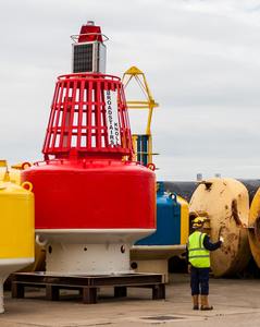 Boa di navigazione HDPE su misura per il pistone di monitoraggio della qualità dell'<span class=keywords><strong>acqua</strong></span> progettata per la raccolta di dati marini della laguna costiera del serbatoio - Product Image 6