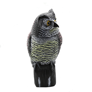 Épouvantail rotatif <span class=keywords><strong>anti</strong></span>-oiseaux en forme de hibou - Product Image 2