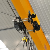 Nouvelle palan électrique à câble ACME 10 tonnes Euro avec fonctions de sécurité, télécommande, construction métallique, protection IP55, moteur minier
