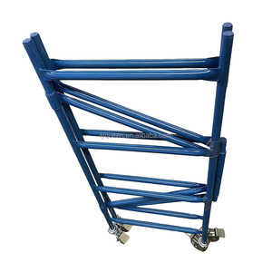 LINYI QUEEN Ponteggio Mobile Portatile in Acciaio da 4 Piedi, Pieghevole, ad Alta Resistenza, Anticorrosione, per Officine e Hotel - Product Image 3