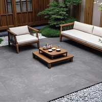 Carrelage céramique antidérapant pour extérieur, pleine épaisseur, 300x300mm & 300x600mm, 20/12/18mm, finition mate, résistant au feu, garantie 1 an