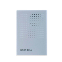 Mini sonnette intelligente pour hôtel appartement 12V DC Sonnette filaire Ding Dong