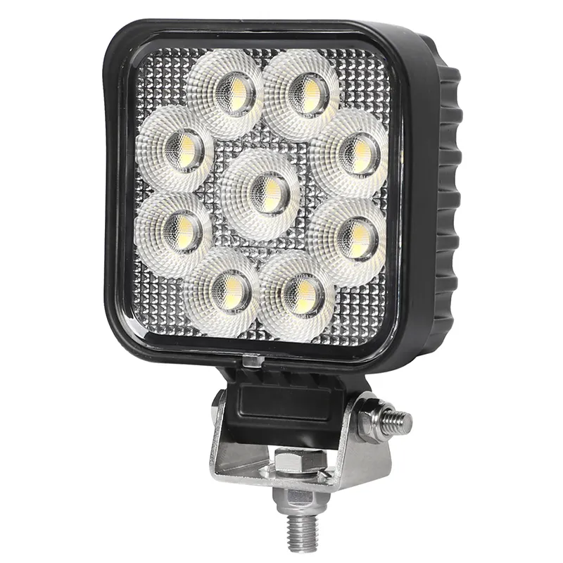 Others car light accessories 3.3 inch 36w square led car trailer work light for tractor