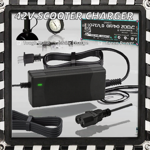 Chargeur de trottinette électrique 42V 2A RCA pour Xiaomi Mijia M365/Bird Ninebot ES2, adaptateur d'alimentation, port DC - Product Image 2