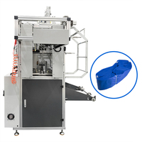 Machine à fabriquer des sacs en plastique PE entièrement automatique, machine industrielle de pliage de grands sacs poubelle