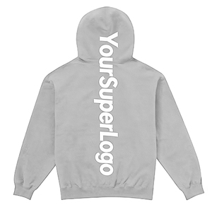 Sudadera con Capucha Extra Grande para Hombre, Super Satinada, con Apliques Bordados, Forro Polar <span class=keywords><strong>1</strong></span>:<span class=keywords><strong>1</strong></span>, 100% Algodón, Estilo Urbano Personalizado, Vintage - Product Image 1