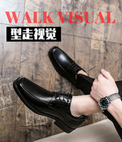 Nouvelles Chaussures Habillées en Cuir Véritable Haut de Gamme pour Homme, Confortables et Durables, à Lacets, Bout Large, Grande Taille 48, OEM