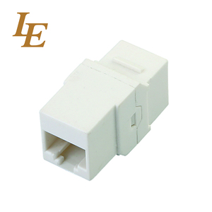 Good Quality Network 90 Degree Rj45 Connector Modular <b>Plug</b> Utp Cat5e Cat6 Keystone Jack - Product Image 1