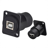 Câble d'imprimante USB 2.0 20 Type B vers Type B, module réseau à passage double sans soudure