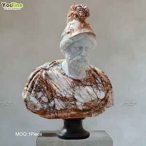 Busto Romano de Mármol Tallado a Mano YOUFINE, Alexander Schweiger - Product Image 2