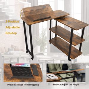 Source Manufacturers Sofa <strong>Side</strong> <strong>Table</strong> Storage Mobile Sofa <strong>Table</strong> Can Be <strong>Rotated</strong> and Tilted Plate and Laptop Support <strong>Side</strong> <strong>Table</strong> - Product Image 6