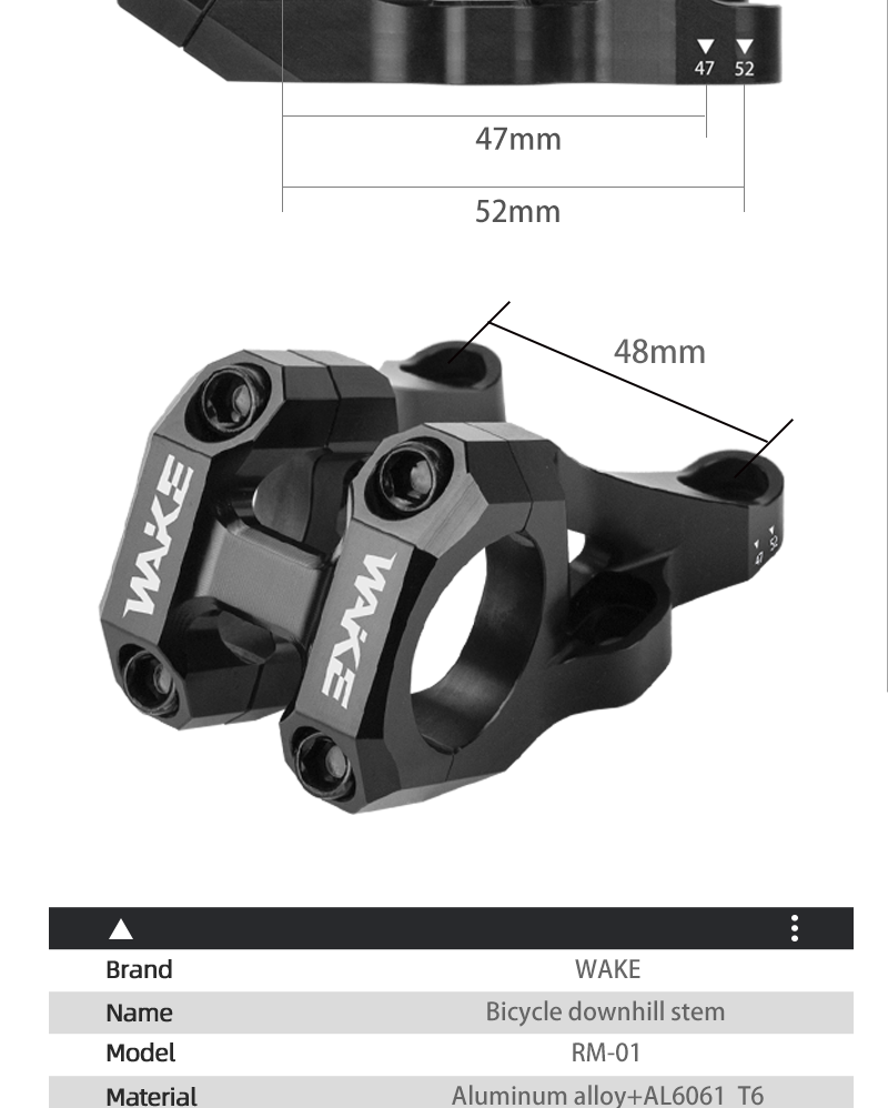 【レアUSA製】Quamen bikes MTB ステム CNC切削 レアUSA製】Quamen bikes MTB ステム CNC切削