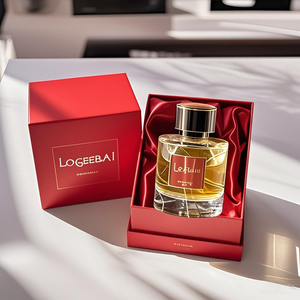 In Stock Empty Round Perfume Glass <b>Bottle</b> 100ml Perfume <b>Bottle</b> Luxury with Sprayer - Product Image 3