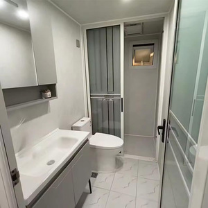 บ้านสำเร็จรูป2ห้องนอนบ้านสำเร็จรูปบ้านแบบแยกส่วนบ้านภาชนะขยายได้บ้านวิลล่า - Product Image 3