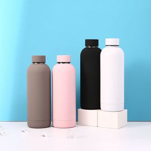 500 мл Изолированная вакуумная Дорожная Спортивная бутылка фляга бутылка для воды уличная бутылка для воды чашка - Product Image 2