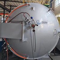 Four à vide Xirui pour traitement thermique par induction de recristallisation du carbure de silicium, 2400°C, avec pompe en acier inoxydable pour travail à l'argon et frittage