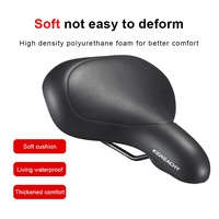 KEREACHY – Selle de vélo à haute élasticité en mousse PU, confortable pour les longues balades, imperméable, massante, sécurisée et ergonomique – Approvisionnement direct usine
