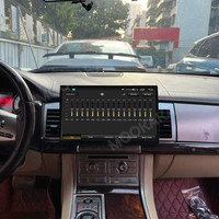 ZWNAV 13 ''Android 14 écran tactile GPS Navigation autoradio stéréo pour Jaguar XF 2008-2015 GPS Audio unité principale