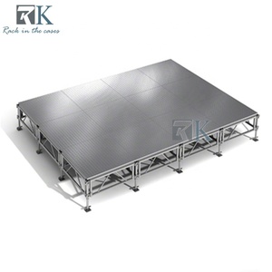 Soporte de escenario de aluminio ajustable para escenario de seguridad para plataforma de festivales - Product Image 5
