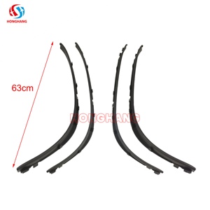Chaoshenghang 4 pièces noir brillant pour Jeep Grand Cherokee SRT8 garde-boue fusées accessoires 2014 2015 2016 2017 2018 2019 2020 - Product Image 3