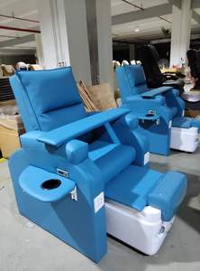 Sillón de Pedicura sin Tuberías con Tazón Integrado, Equipo de Spa para Uñas Reclinable, Sillas para Pies y Lavabo, Venta al por Mayor de Equipos de Pedicura Spa - Product Image 6
