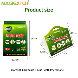Pièges à <span class=keywords><strong>mites</strong></span> Magicatch de l'usine, suspendus avec découpe découpée, pour supermarchés et entrepôts d'épicerie - Product Image 2