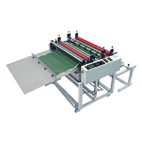 Machine de découpe automatique rouleau-à-feuille pour cuir, feutre, tissu et non-tissé